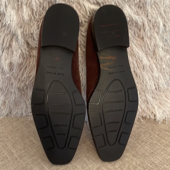 Luca Grossi  per LA NOUVELLE Trieste Brown Suede Made in Italy Size 36 - Picture 7 of 11